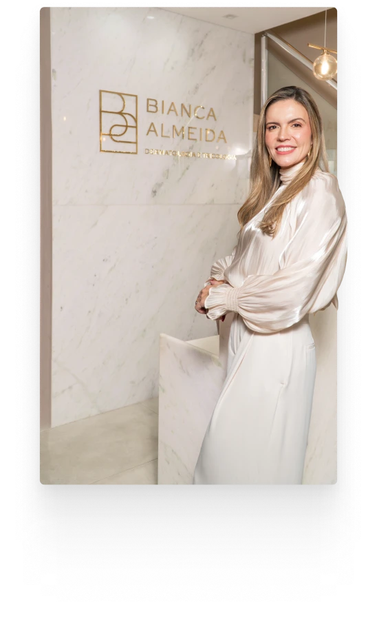 Dra. Bianca Almeida, dermatologista na Vila Mariana
